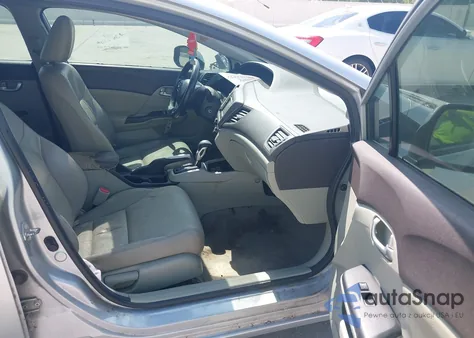 2012 Honda Civic Ex-L z USA, uszkodzony, nr VIN 2HGFB2F91CH538455